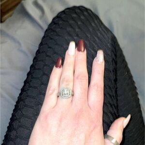 Beautiful engagement,promise ring